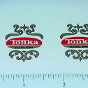Pair Tonka Turbine Fire Truck Door Sticker Set Main Image