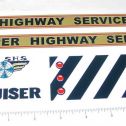 Marx Big Bruiser Wrecker Tow Truck Sticker Set Main Image