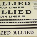 Tonka Allied Moving Semi Truck/Trailer Sticker Set Main Image