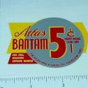 Atlas Bantam Yel/Sil 5 Cent Vend Sticker Main Image