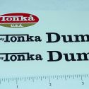 Mighty Tonka Dump Truck Sticker Set Main Image