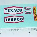 Matchbox Texaco Tanker Semi Truck Stickers Main Image