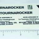 Nylint Tournarocker Construction Toy Stickers Main Image