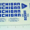 Nylint Michigan Crane Replacement Sticker Set Main Image