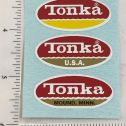 Mightly Tonka Oval Logo Assortment of 3 Replacement Stickers Main Image