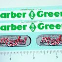 Doepke Barber Greene Loader Sticker Set Main Image