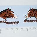 Pair Buddy L Ranch Truck Replacement Sticker Set Main Image