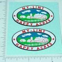 Pair Nylint Happy Acres Farms Stake Truck Stickers Main Image