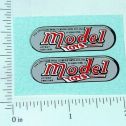 Pair Doepke Model Toys Replacement Logo Sticker Set Main Image