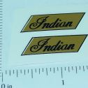 Pair Hubley Indian Motorcycles Replacement Stickers Main Image