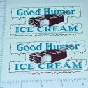 Pair Good Humor Ice Cream Custom Truck Stickers GH-001 Main Image