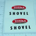 Pair Tonka Shovel (Post 1962) Stickers Main Image