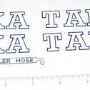Tonka Tanker Semi Truck Sticker Set Main Image