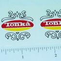 Pair Tonka New Style Fire Truck Door Stickers Main Image