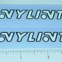 Pair Nylint Ford Econoline Pickup Logo Sticker Set Main Image