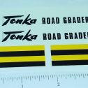 Tonka Script Style Road Grader Sticker Pair Set Main Image
