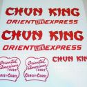 Wyandotte Chun King Foods Semi Truck Sticker Set Main Image