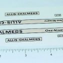 Allis Chalmers 190XT Tractor 1:16 Sticker Set Main Image