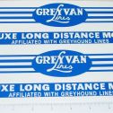 Wyandotte Grey Van Lines (blue) Semi Sticker Pair Main Image