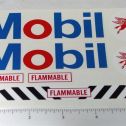 Ertl Mobil Oil Tanker Semi Sticker Set Main Image