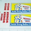 Banner Wonder Bread Delivery Van Truck Replacement Sticker Set Main Image