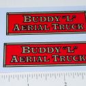 Pair Buddy L Aerial Truck Replacement Stickers Main Image