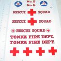 Tonka Metro Van Style Rescue Squad Sticker Set Main Image