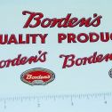 Lincoln Toys Bordens Milk Truck Sticker Set Main Image