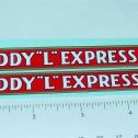 Pair Buddy L Pre War Express Line Truck Stickers Main Image