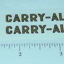 Tonka #130 Carry-All Trailer Sticker Set Pair Main Image