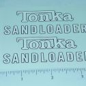 Tonka 1961/62 Sandloader Sticker Pair Main Image