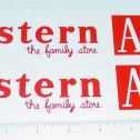Pair Structo Western Auto Semi Trailer Stickers Main Image