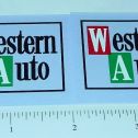 Pair Tonka New Style Western Auto Truck Stickers Main Image