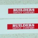 Pair Matchbox Scaffold Truck Replacement Sticker Set Main Image