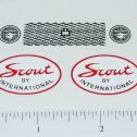 Ertl Vintage International Scout Sticker Set Main Image