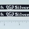 Pair Metalcraft Goodrich Silvertown Wrecker Stickers Main Image