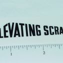 Nylint Elevating Scraper Construction Toy Sticker Main Image