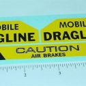 Tonka Mobile Dragline Replacement Sticker Set Main Image