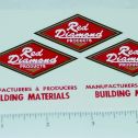 Smith Miller Red Diamond Dump Truck Sticker Set Main Image