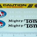 Mighty Tonka AA Wrecker Sticker Set Main Image