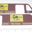 Banner Jewel Tea Van Replacement Sticker Set Main Image