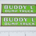 Pair Buddy L Pre-War Dump Truck Sticker Set Main Image