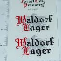 Metalcraft Waldorf Lager Stake Truck Sticker Set Main Image