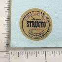 Structo Toys 50th Anniversary Gold Cadillac Roof Sticker Main Image