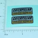 Pair Arcade Cast Iron Bulldozer Toy Sticker Set Main Image