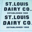 Pair Steelcraft St. Louis Dairy Truck Sticker Set Main Image
