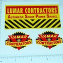 Marx Lumar Automatic Scoop Shovel Sticker Set Main Image