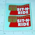Pair Buddy L Sit N Ride Truck Stickers Main Image