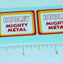 Pair Hubley Mighty Metal Trucks Replacement Stickers Main Image