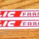 Pair of Buddy L Hydraulic Farm Supplies Dumper Stickers Main Image